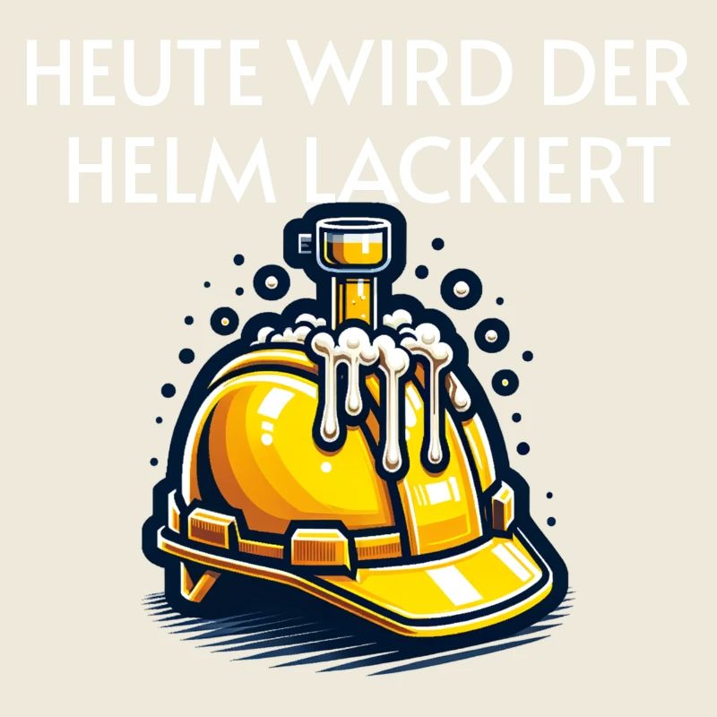Bier - Heute wird der Helm lackiert Trinkspruch