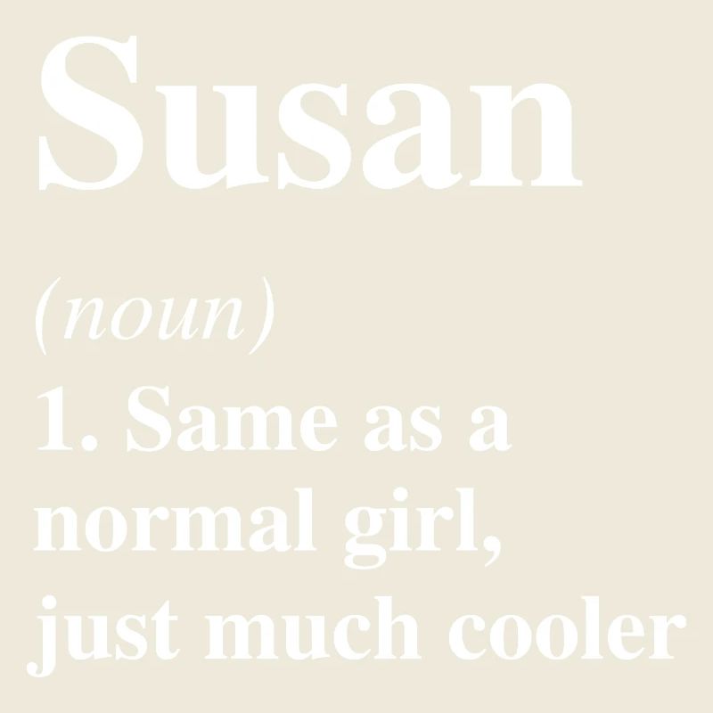Susan Définition Cool Nom Dire Cadeau