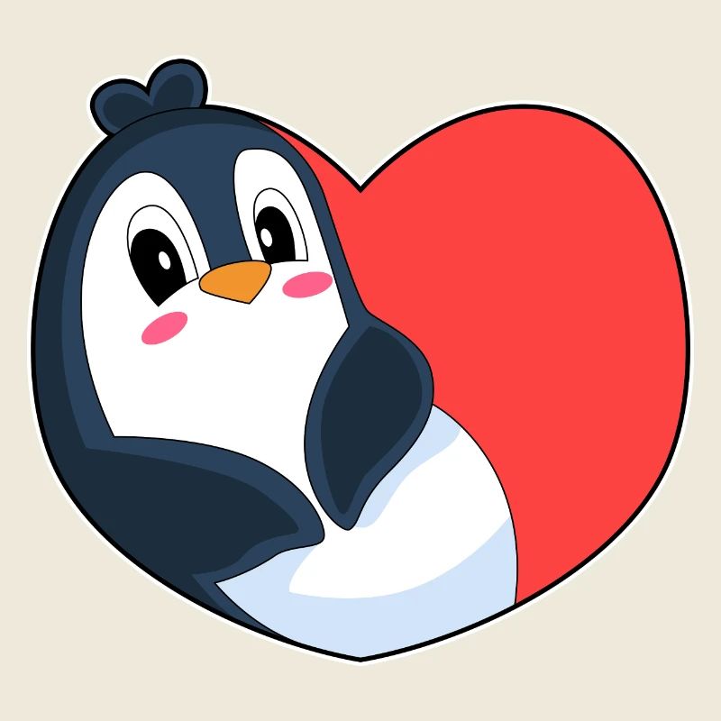Cœur de pingouin