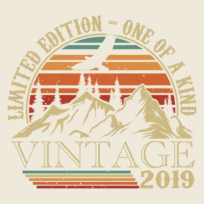 2019 Vintage Geburtstagsgeschenk 2019 Retro 2019