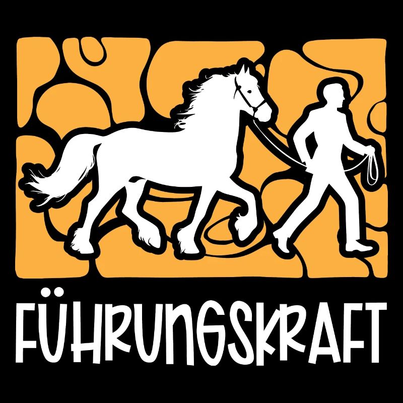 Führungskraft Pferd Reiten Geschenkidee Lustig