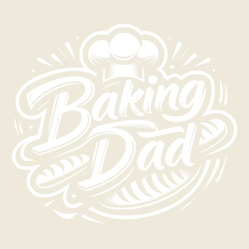 Baking Dad backender Papa unser Vater backt