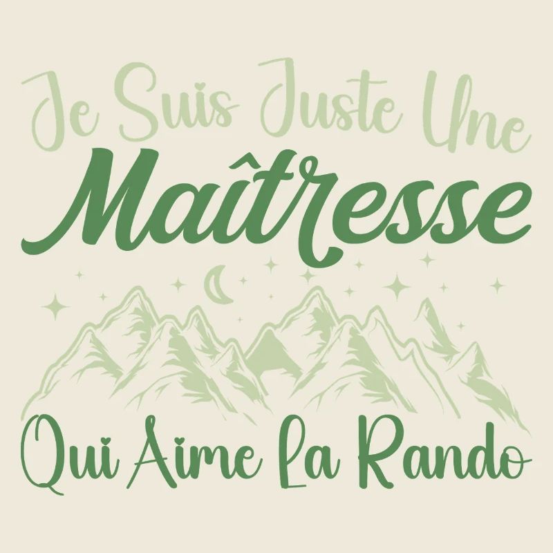 Maîtresse aventurier passionnée de Randonnée