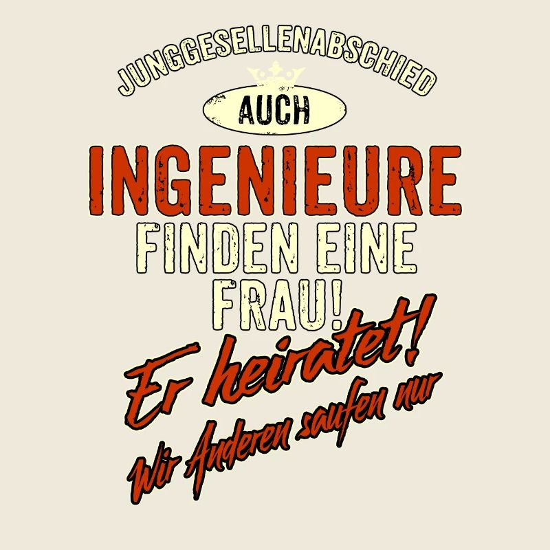 JGA Team - Ingenieur - Version Auch rot Retro -
