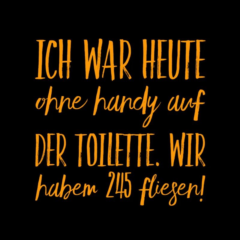 Langeweile auf der Toilette