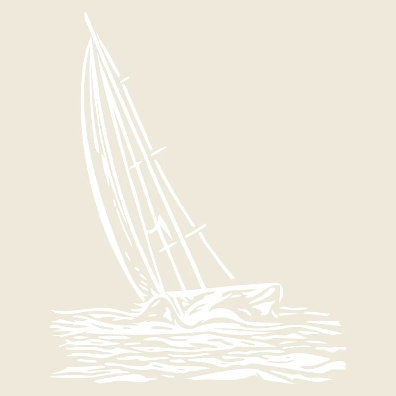 Segelboot am Wind
