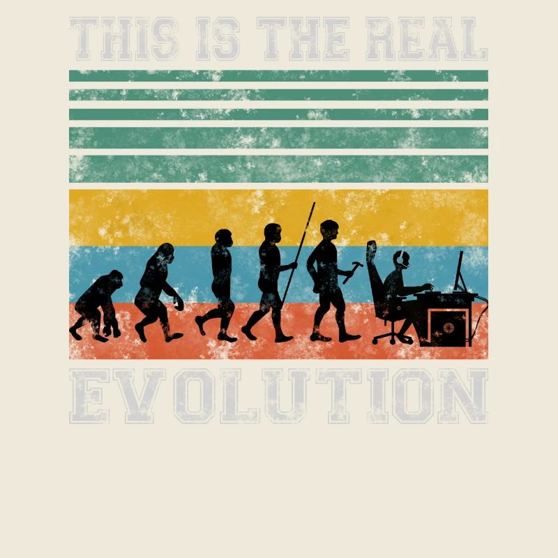 Zocker Gamer Evolution Shirt Geschenk