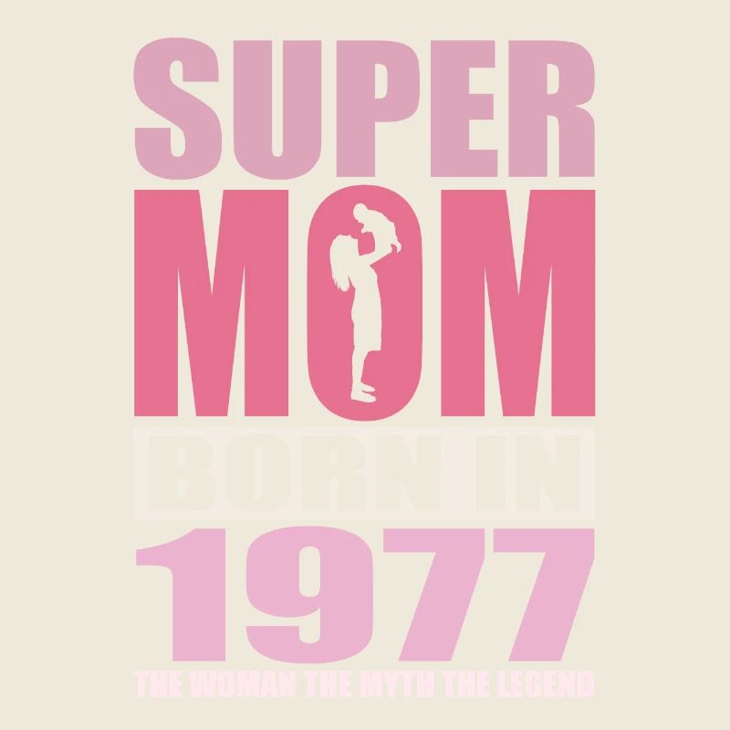 Mama Geburtstag 1977 | Super Mom
