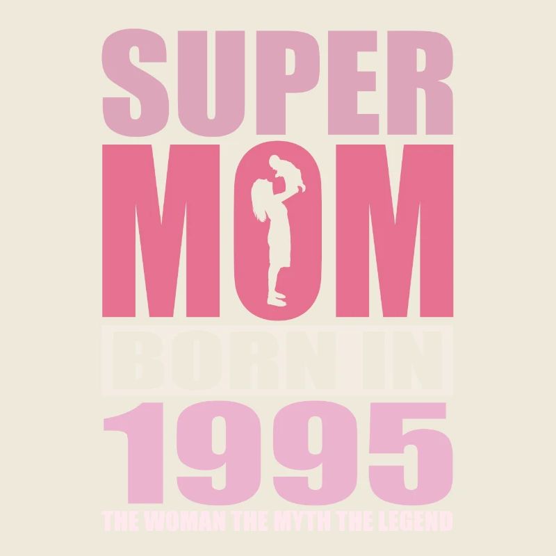 Mama Geburtstag 1995 | Super Mom