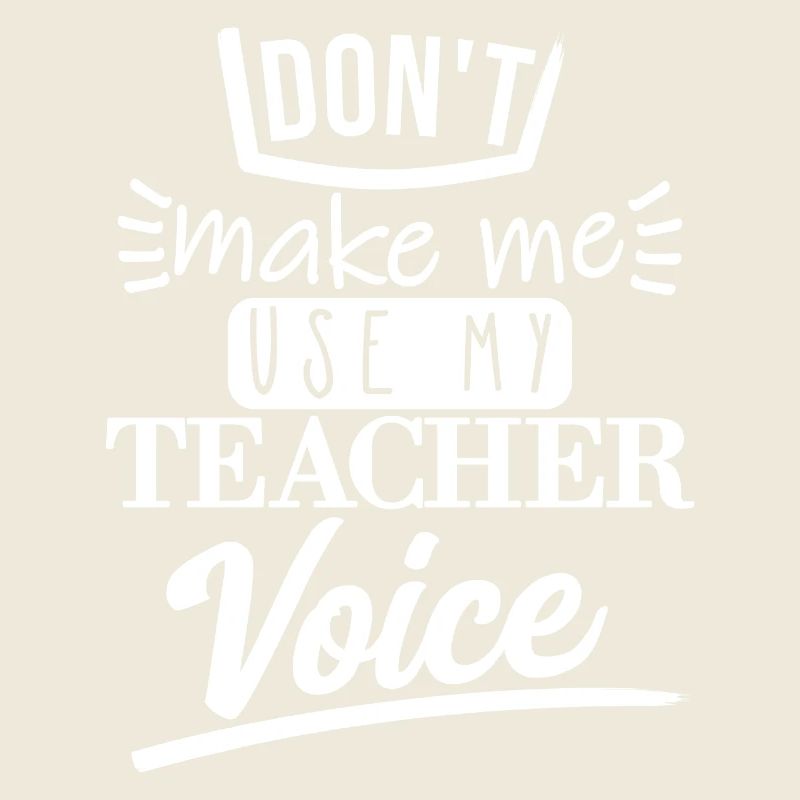 don't make me use it (weiß)