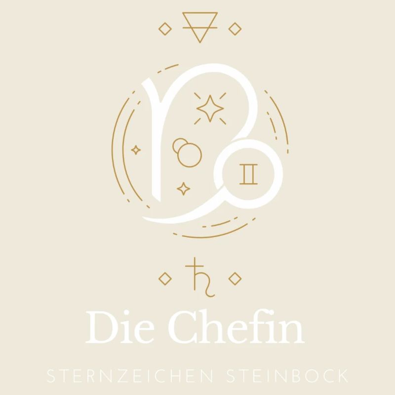 Steinbock Chefin Stil Grafik