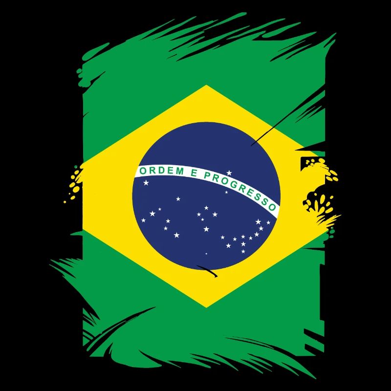Drapeau du Brésil Drapeau brésilien Amérique du Sud