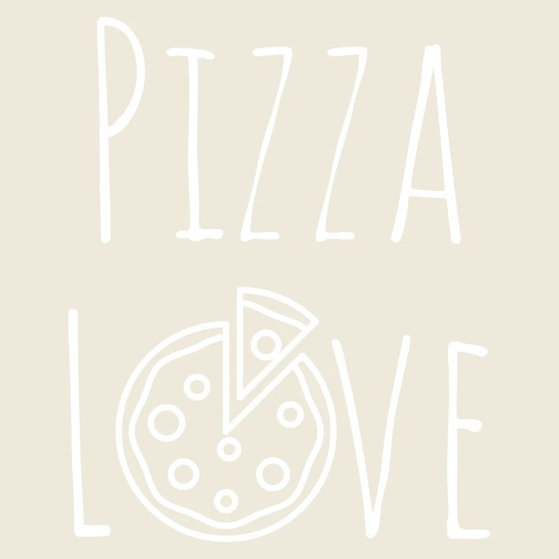 Pizza Love Essen kochen Geschenkidee sprüche