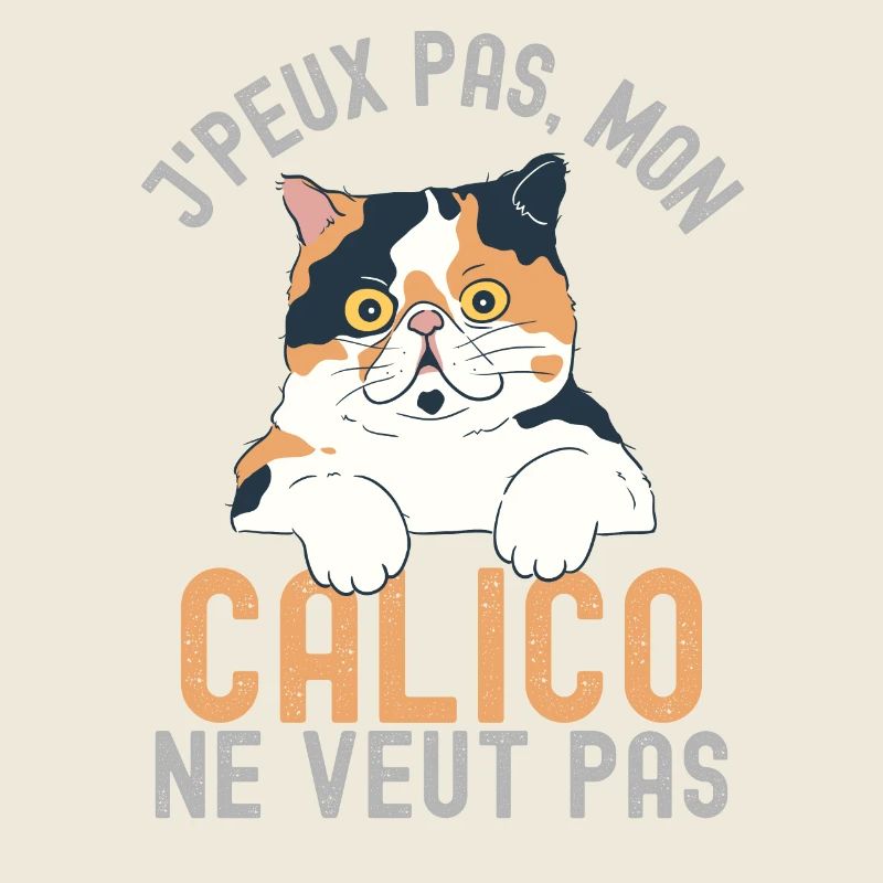 Humour chat calico