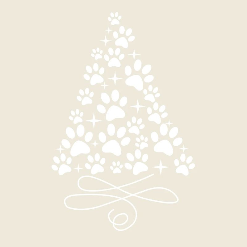 CHRISTMAS paws design xmas