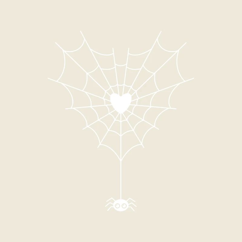 Spider in spider web