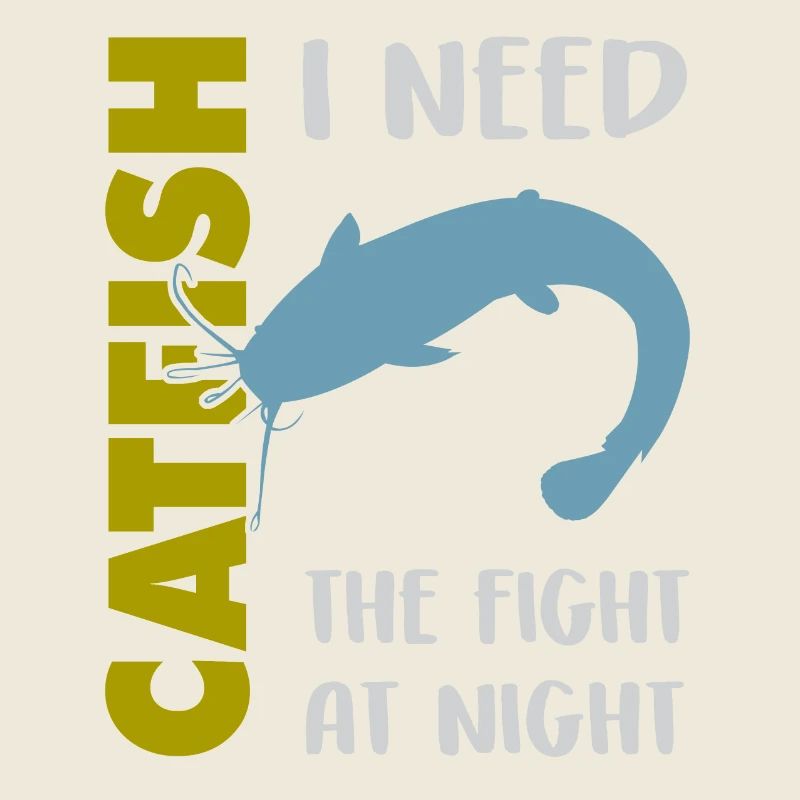 Combat de pêche au poisson-chat avec le poisson-chat fort