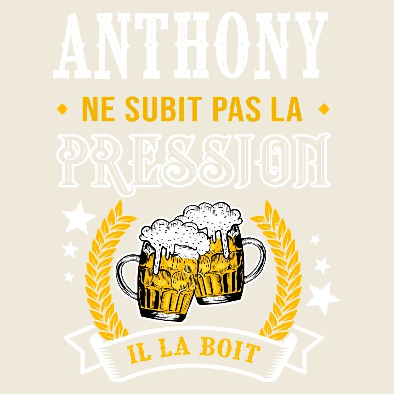 Anthony bière anthony cadeau anthony fêtes