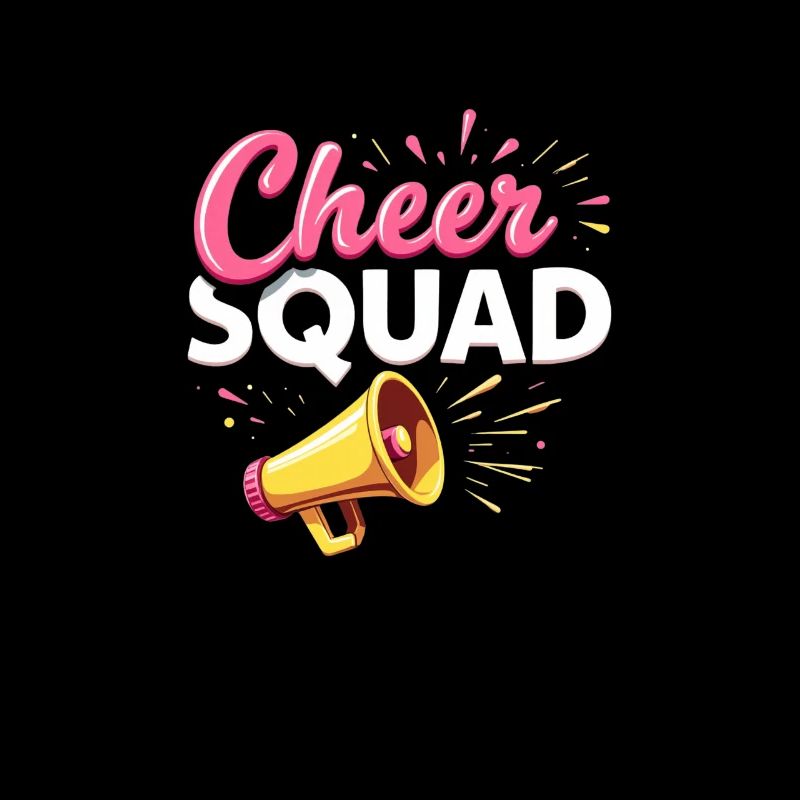 Cheer Squad Begeisterung und Teamgeist