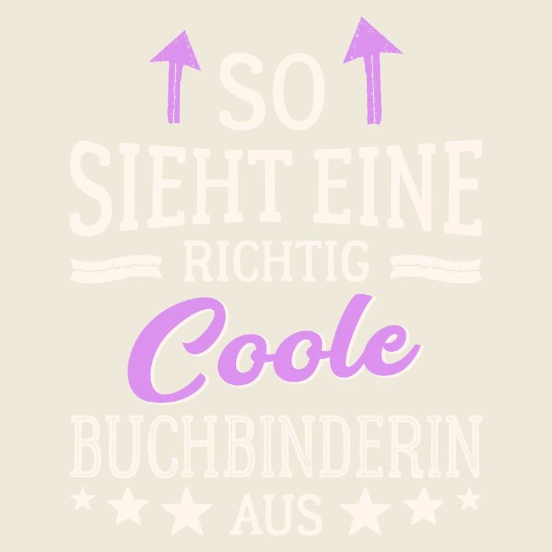 So sieht eine richtig coole Buchbinderin aus