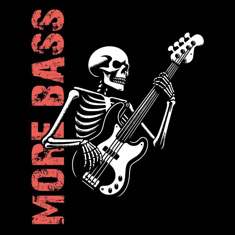 Plus Basse - Skeleton avec Basse