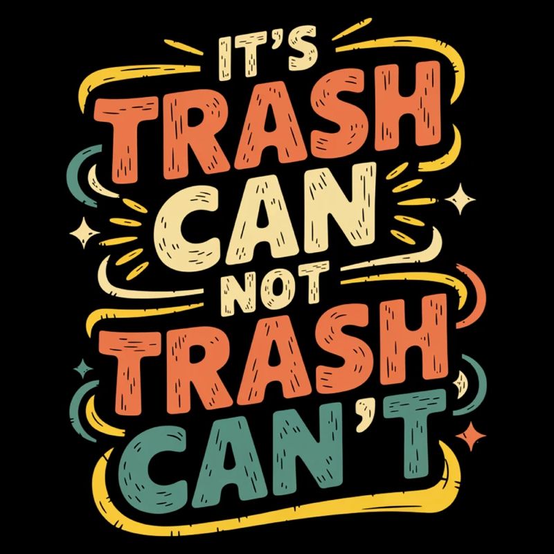 It's Trash Can Not Trash Can't 6