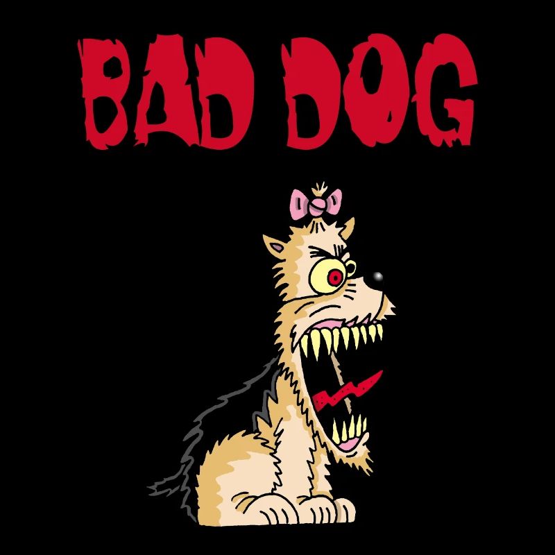 Angry little dog