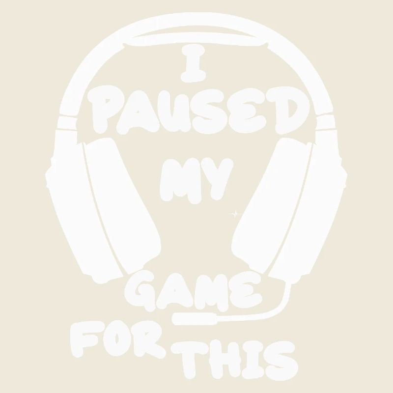 J’ai mis mon jeu en pause pour cela