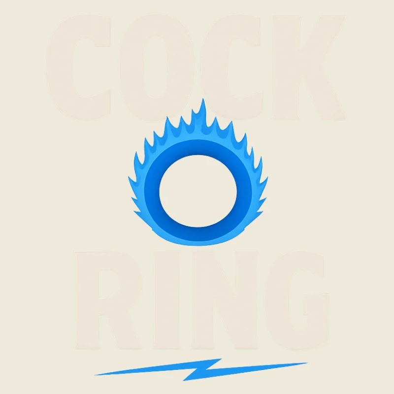 Cock mit Ring blau