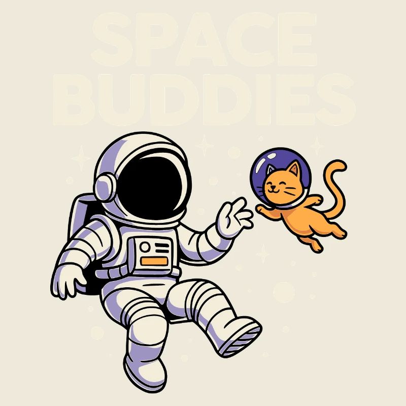 Amis de l’espace : Chat astronaute