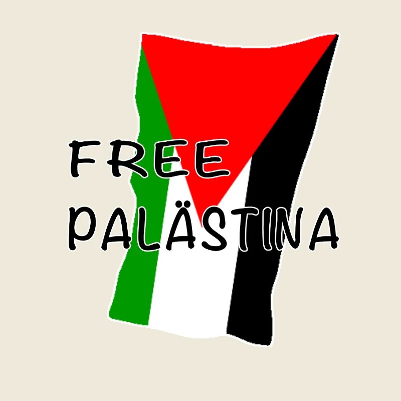 Conception du drapeau de la Palestine libre