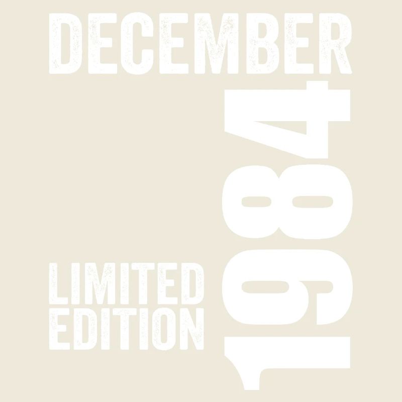 Cadeau Anniversaire Rétro - Décembre 1984