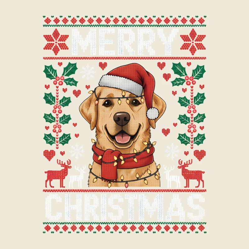 Labrador Retriever Cadeau de Noël