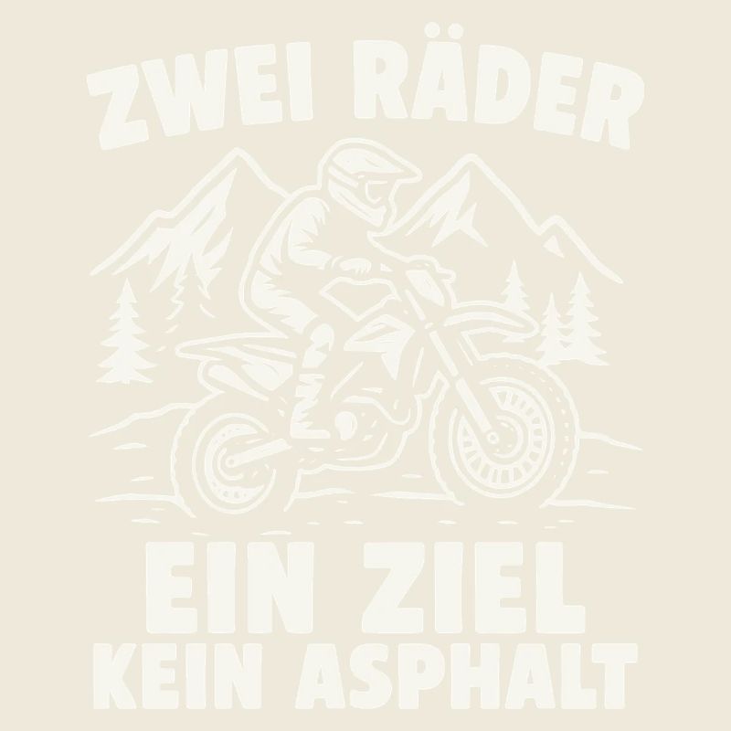 Two wheels. One goal. No asphalt.