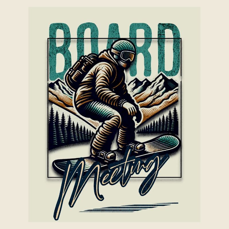 Réunion du conseil d’administration du snowboard