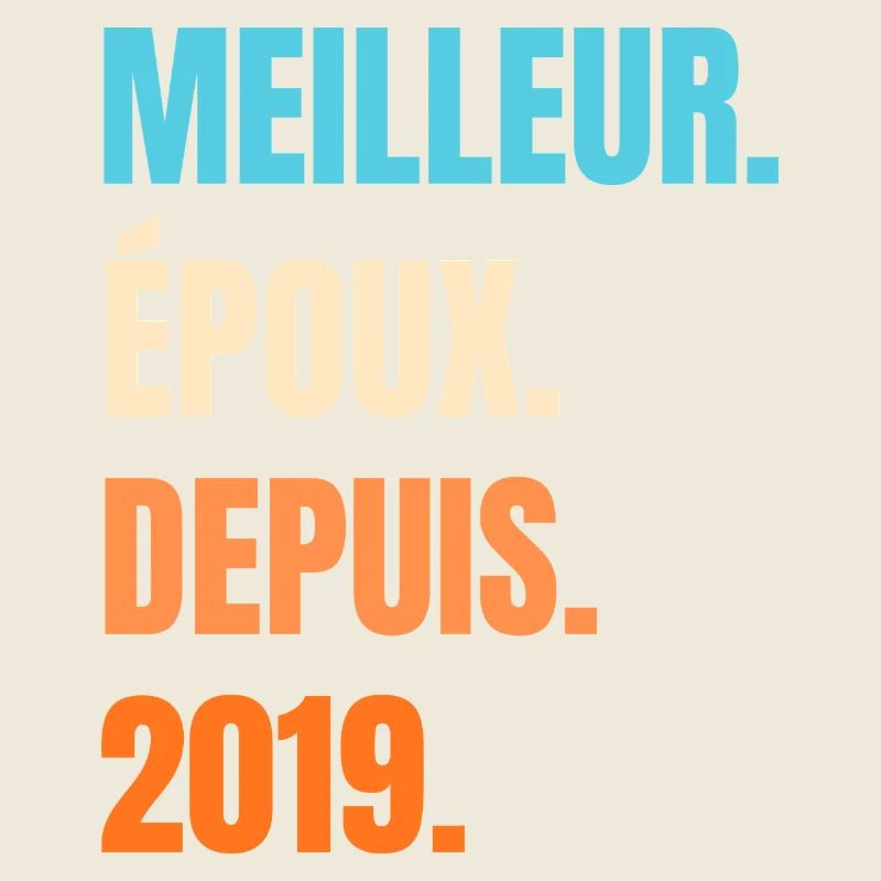 Bester Ehemann seit 2019 Geschenk-Ehemann