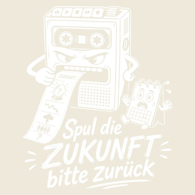 Spul die Zukunft bitte zurück