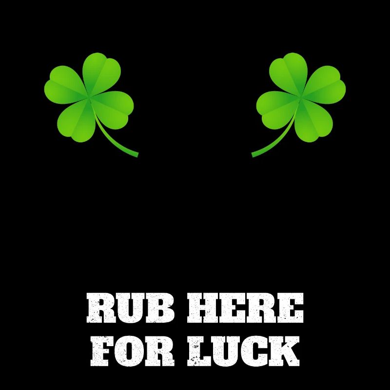 Rub here for luck