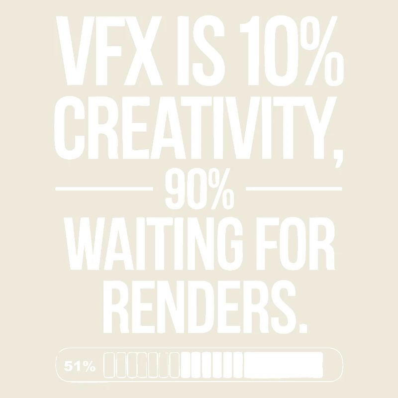 VFX, c’est 10% de créativité et 90% d’attente de rendu