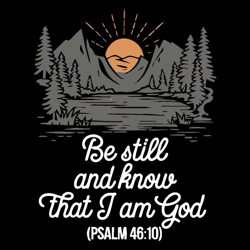 Be still and know that I’m god