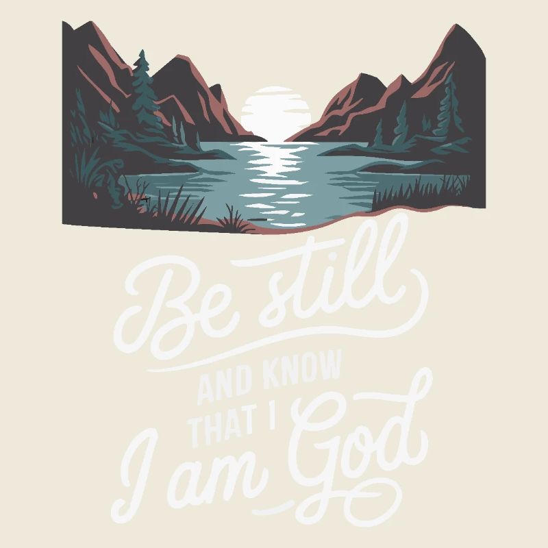 Be still and know that I’m god
