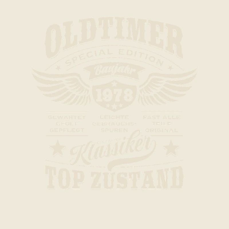 Oldtimer Baujahr 1978 - Geburtstag - Geschenk
