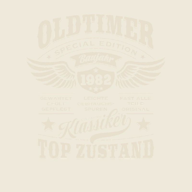 Oldtimer Baujahr 1982 - Geburtstag - Geschenk