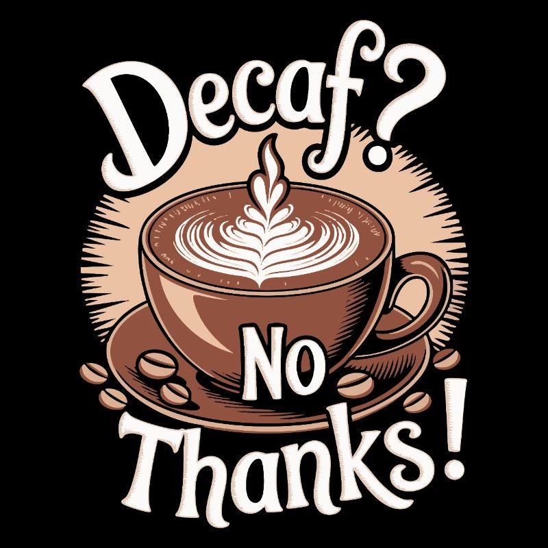 Decaf? No Thanks! Leben beginnt nach Kaffee