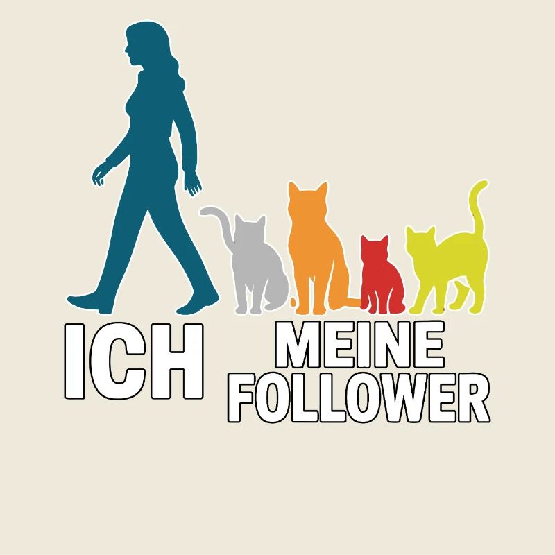Moi et mes abonnés – Cat Humor Design