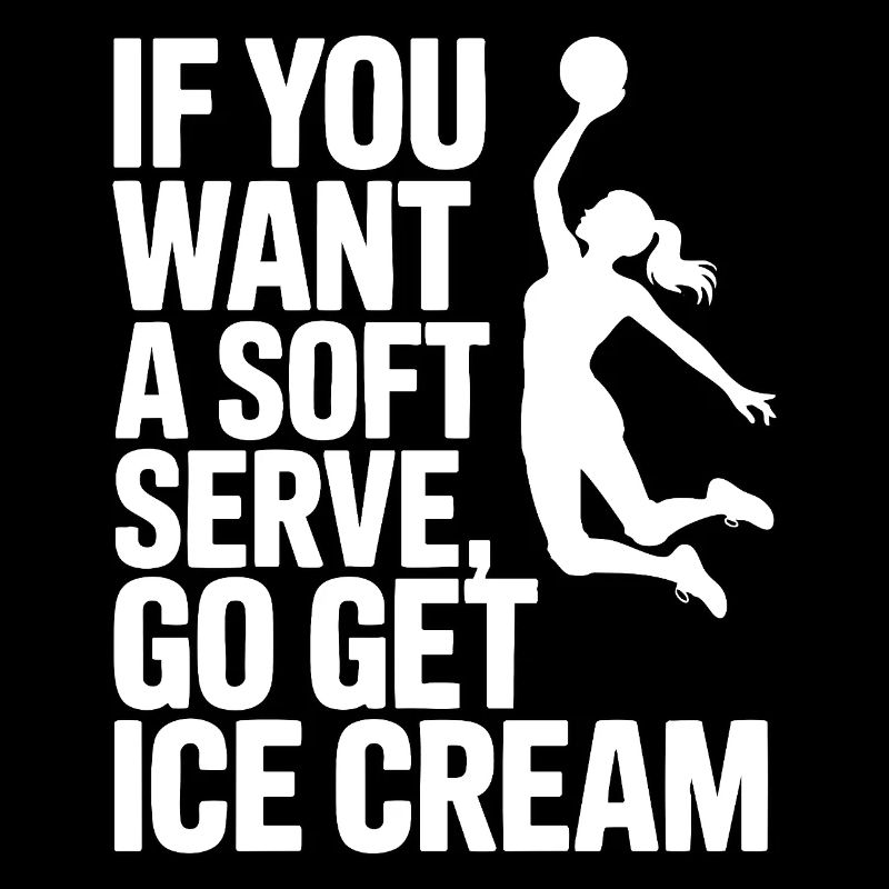 Soft-serve ? Puis c’est parti pour la glace – le volleyball