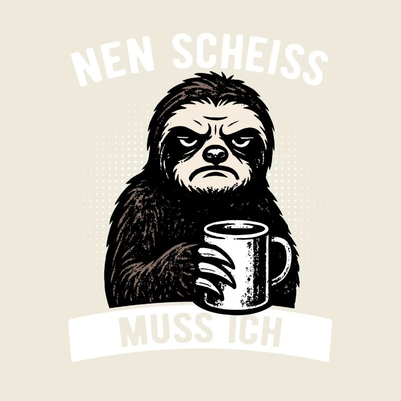 Stures Faultier - Nen Scheiß muss ich - Kaffee