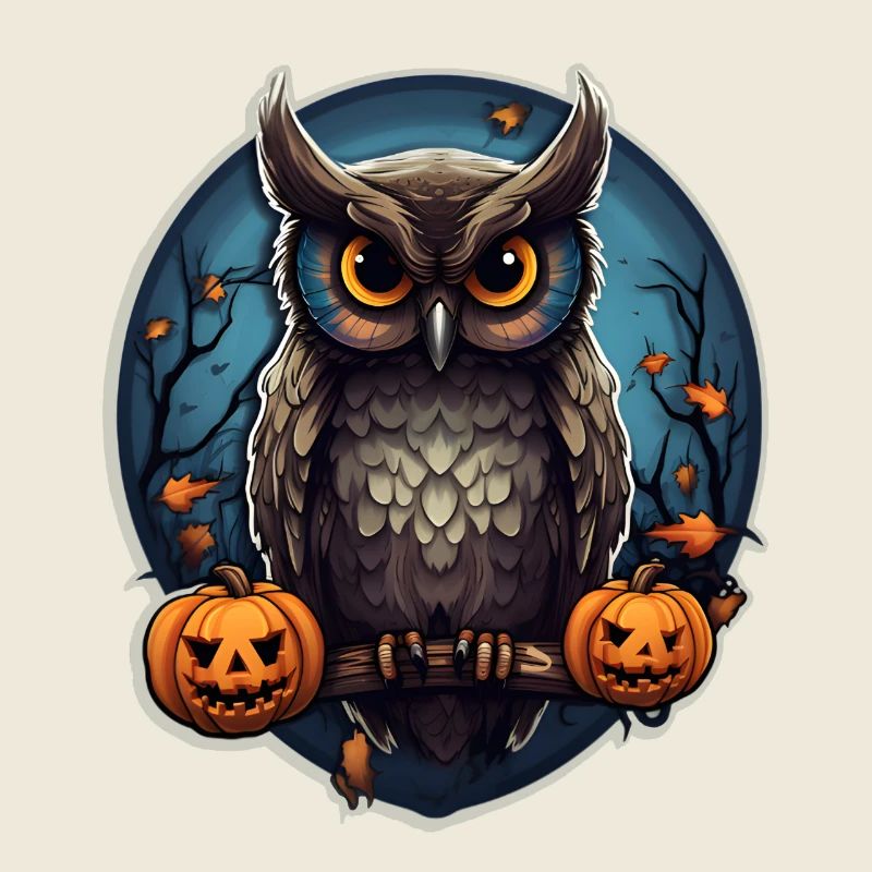 Eule Halloween