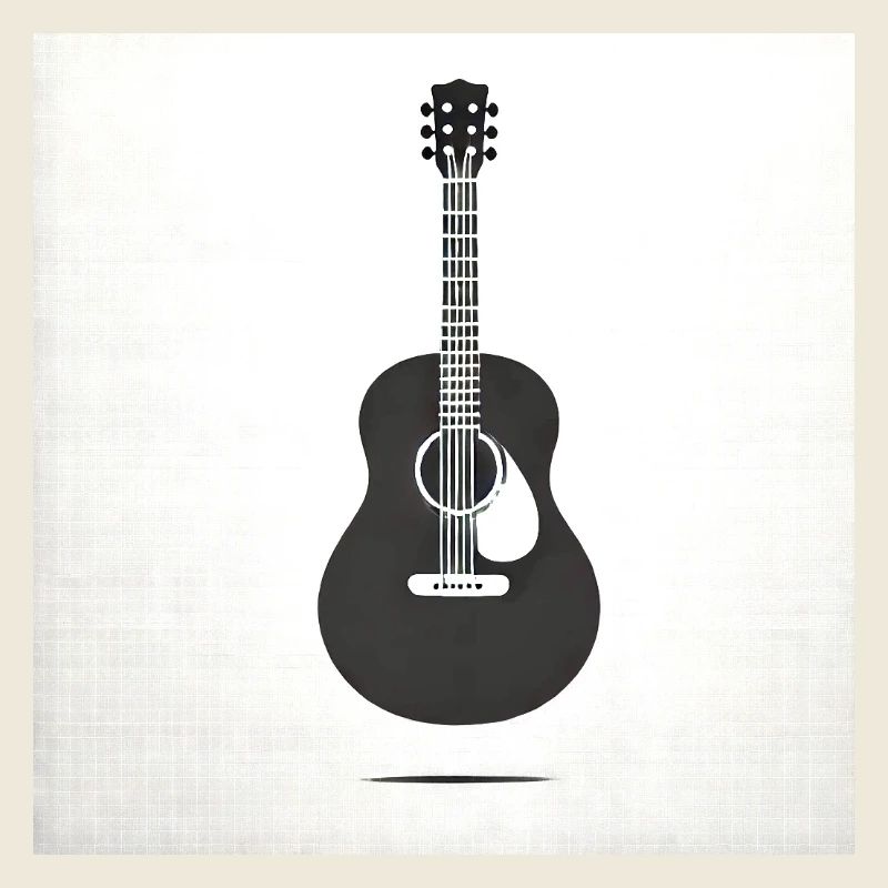 Die einfache Schönheit der Akustikgitarre