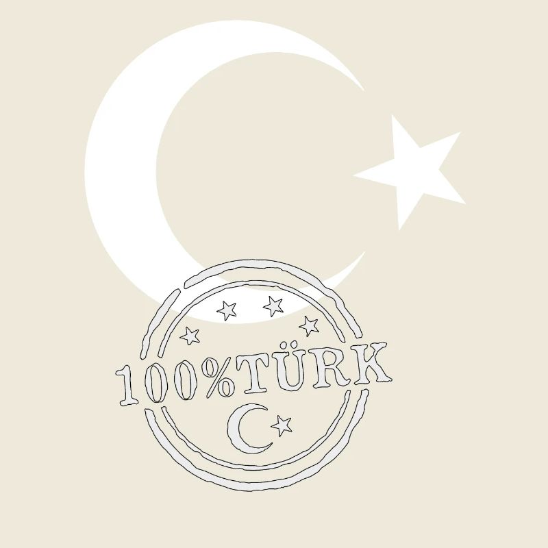 Drapeau turc 100% turc
